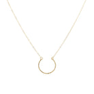 Hanna Half Moon Necklace-Bijou Crush