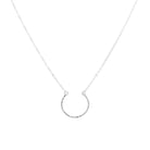 Hanna Half Moon Necklace-Bijou Crush