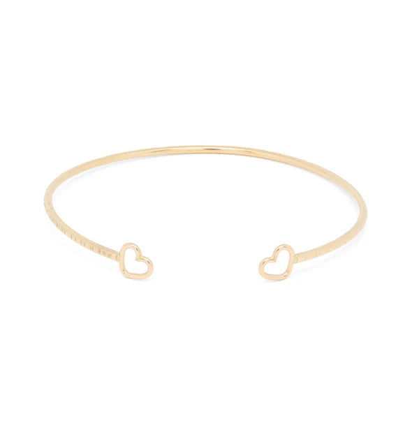 Junibel Sweetheart Cuff Bracelet-Bijou Crush