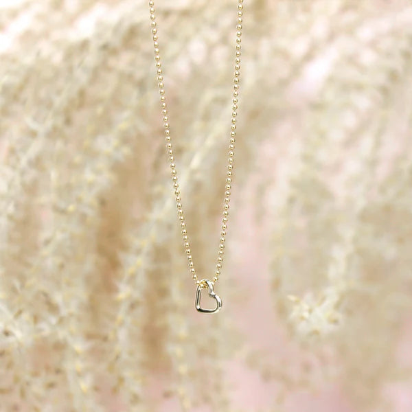Junibel Sweetheart Necklace-Bijou Crush