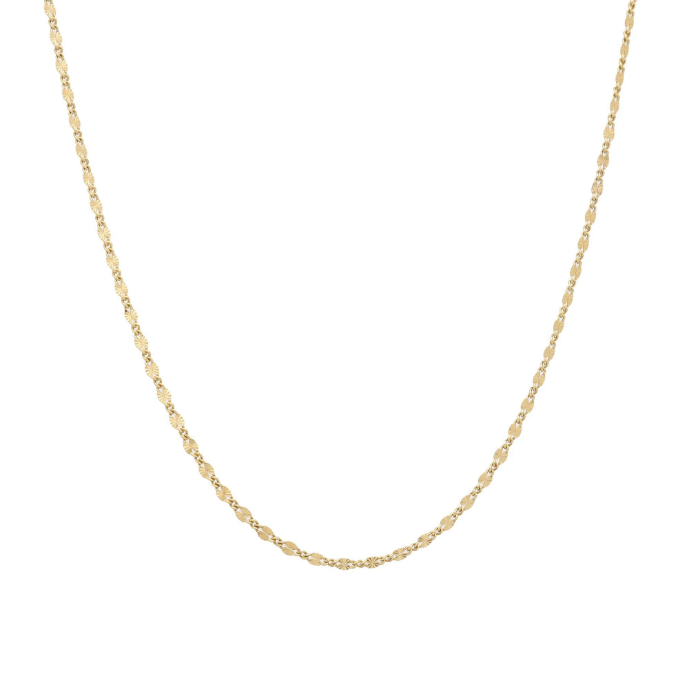 Kriss Sunburst Chain Necklace-Bijou Crush