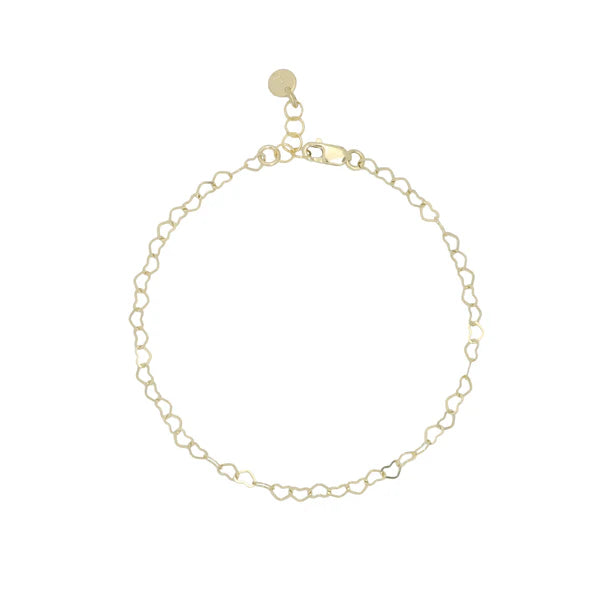Leigh Heart Bracelet-Bijou Crush