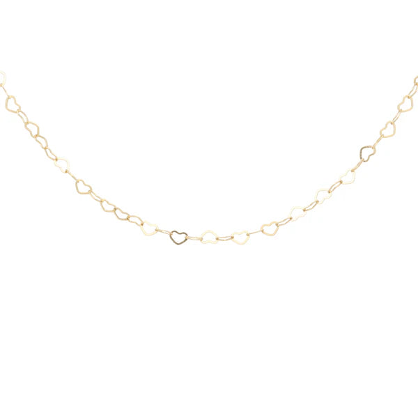 Leigh Heart Necklace-Bijou Crush