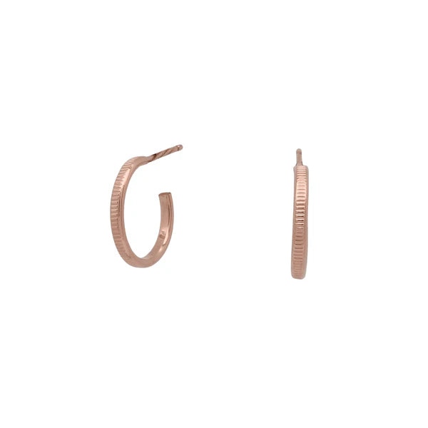 Lena Line Huggies Earrings-Bijou Crush