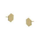 Luciana Hex Stud Earrings-Bijou Crush
