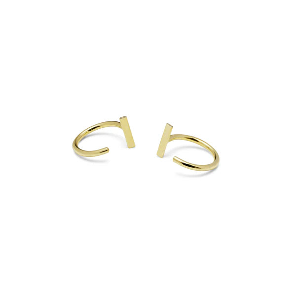 Lucy Huggies Earrings-Bijou Crush