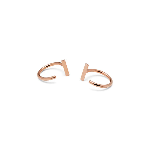 Lucy Huggies Earrings-Bijou Crush