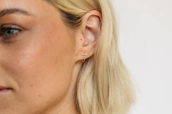 Lucy Huggies Earrings-Bijou Crush