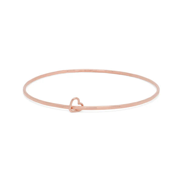 Junibel Sweetheart Bangle Bracelet-Bijou Crush