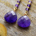 Natural Stone Bead Shape Earrings-Bijou Crush