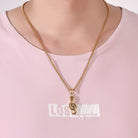 Fashion Notes Stainless Steel Polishing Pendant Necklace-Bijou Crush