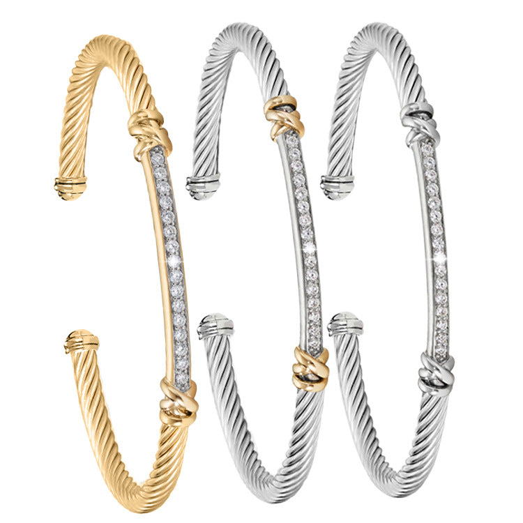 Vintage Geometric Cuff – Timeless 304 Stainless Steel Elegance-Bijou Crush