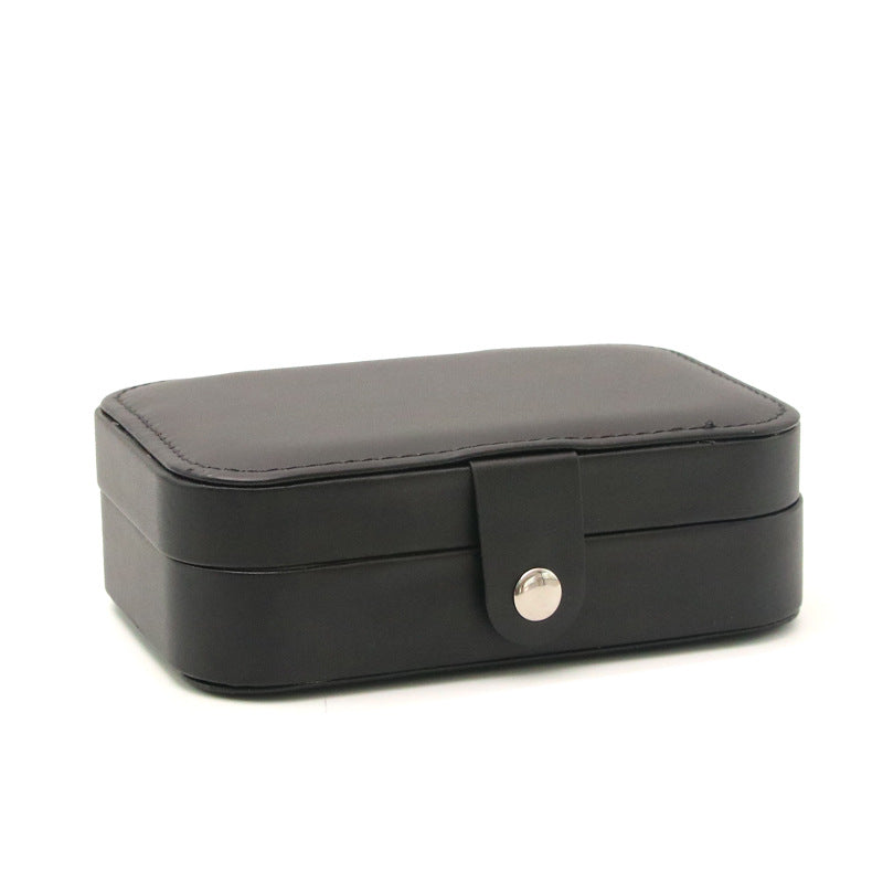 Simple Style Solid Color Pu Leather Jewelry Boxes-Bijou Crush