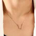 Geometric Alloy Plating Women's Necklace-Bijou Crush