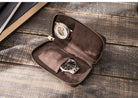 Men's Retro Solid Color Cowhide Watch Case-Bijou Crush