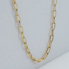Geo Glam Necklace – 304 Stainless Steel with 18K Gold-Plated Shine-Bijou Crush