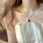 Fashion Heart Shape Alloy Plating Women's Necklace-Bijou Crush