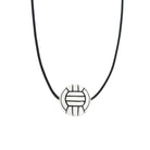 Simple Style Basketball 304 Stainless Steel Silica Gel Pendant Necklace-Bijou Crush