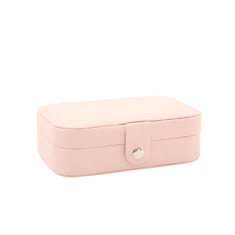 Simple Style Solid Color Pu Leather Jewelry Boxes-Bijou Crush