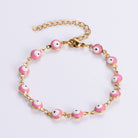 Ethnic Style Devil's Eye 304 Stainless Steel 18K Gold Plated No Inlaid Bracelets-Bijou Crush