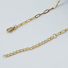 Geo Glam Necklace – 304 Stainless Steel with 18K Gold-Plated Shine-Bijou Crush