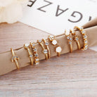 Simple Style Geometric Alloy Plating Rhinestones Women's Ring-Bijou Crush