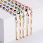 Ethnic Style Devil's Eye 304 Stainless Steel 18K Gold Plated No Inlaid Bracelets-Bijou Crush
