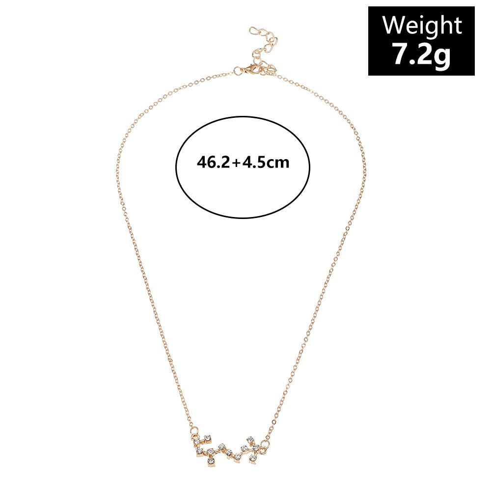 Geometric Alloy Plating Women's Necklace-Bijou Crush