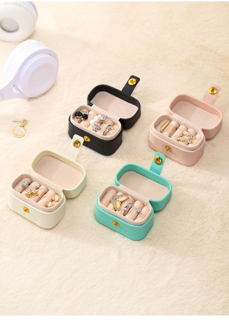 1 Piece Pu Leather Casual Solid Color Jewelry Boxes-Bijou Crush