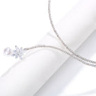 Geometric Bloom Choker – Elegant Rhinestones with Alloy Shine-Bijou Crush