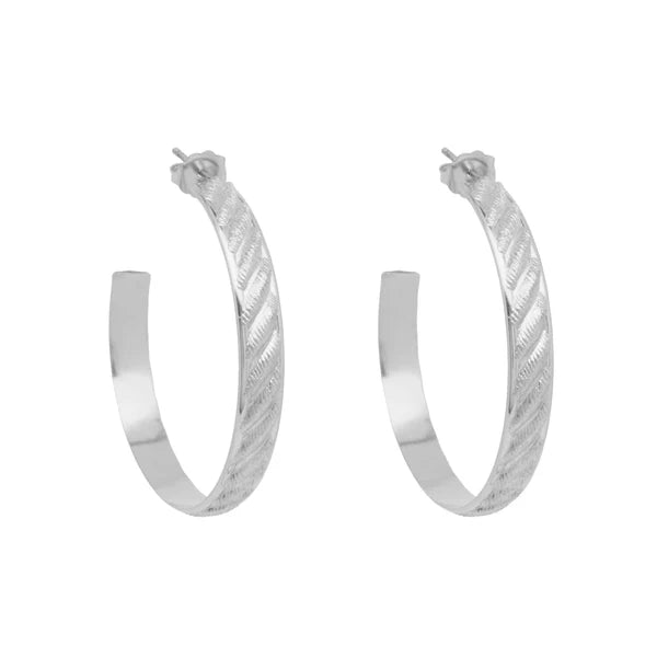Rebekah Hoop Earrings-Bijou Crush