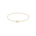 Shelby Love Knot Bangle Bracelet-Bijou Crush