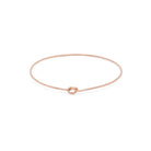 Shelby Love Knot Bangle Bracelet-Bijou Crush