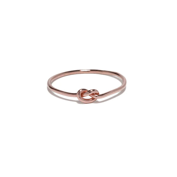 Shelby Love Knot Ring-Bijou Crush
