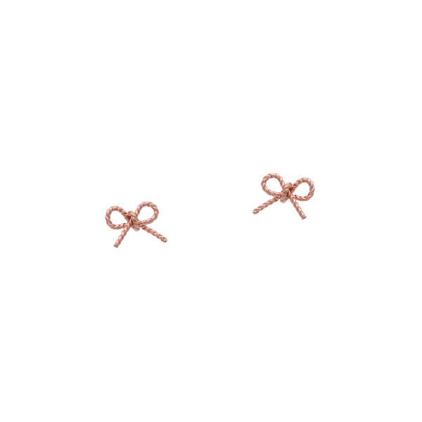 Sofia Bow Stud Earrings-Bijou Crush