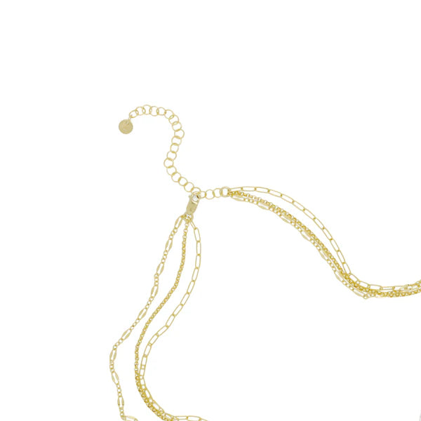 Vanessa Trio Necklace-Bijou Crush