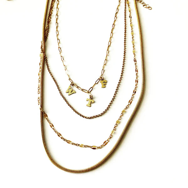 Wtf Necklace-Bijou Crush