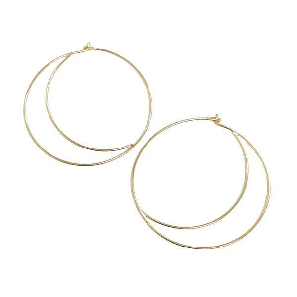 Willow Hoop Earrings-Bijou Crush