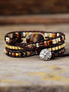 Geometrical Shape Triple-Layer Bracelet-Bijou Crush