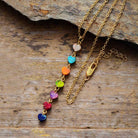 Heart Shape Natural Stone Necklace-Bijou Crush