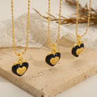Titanium Steel Heart Shape Necklace-Bijou Crush