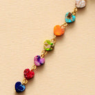 Heart Shape Natural Stone Necklace-Bijou Crush