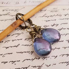 Alloy Gemstone Drop Earrings-Bijou Crush