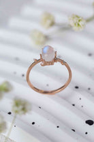 High Quality Natural Moonstone 925 Sterling Silver Ring-Bijou Crush