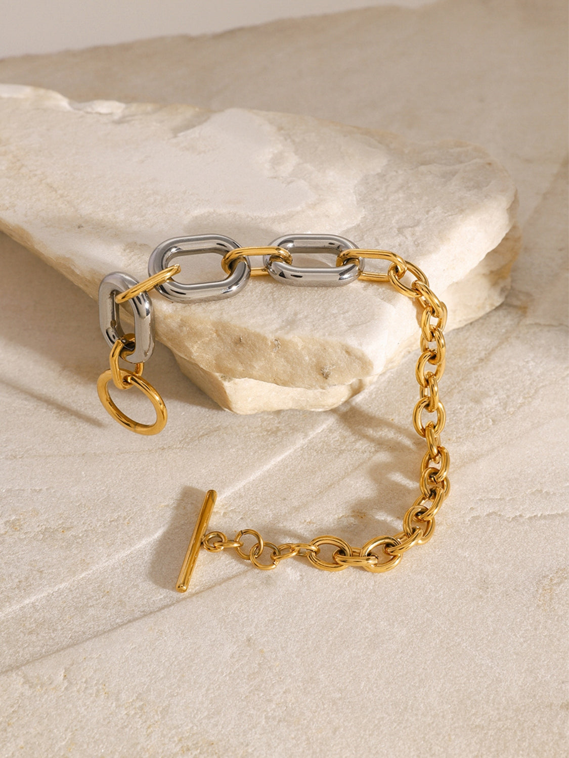 18K Gold-Plated Stainless Steel Chain Bracelet-Bijou Crush