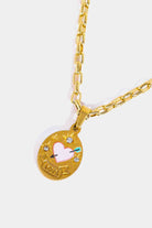 Stainless Steel 18K Gold-Plated Necklace-Bijou Crush