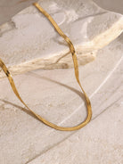 18K Gold-Plated Three-Layered Cross Necklace-Bijou Crush