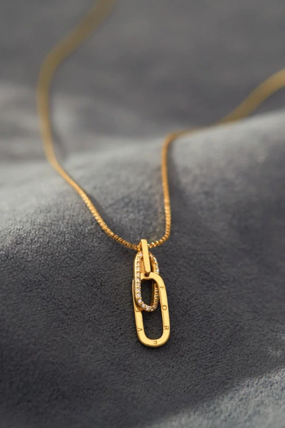 925 Sterling Silver Inland Zircon Necklace-Bijou Crush