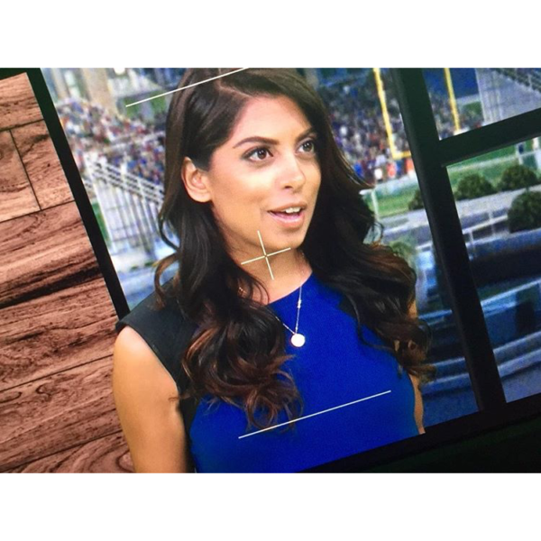 Football Charm Necklace – Hand Stamped-Bijou Crush