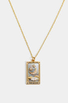 Tarot Card Pendant Stainless Steel Necklace-Bijou Crush